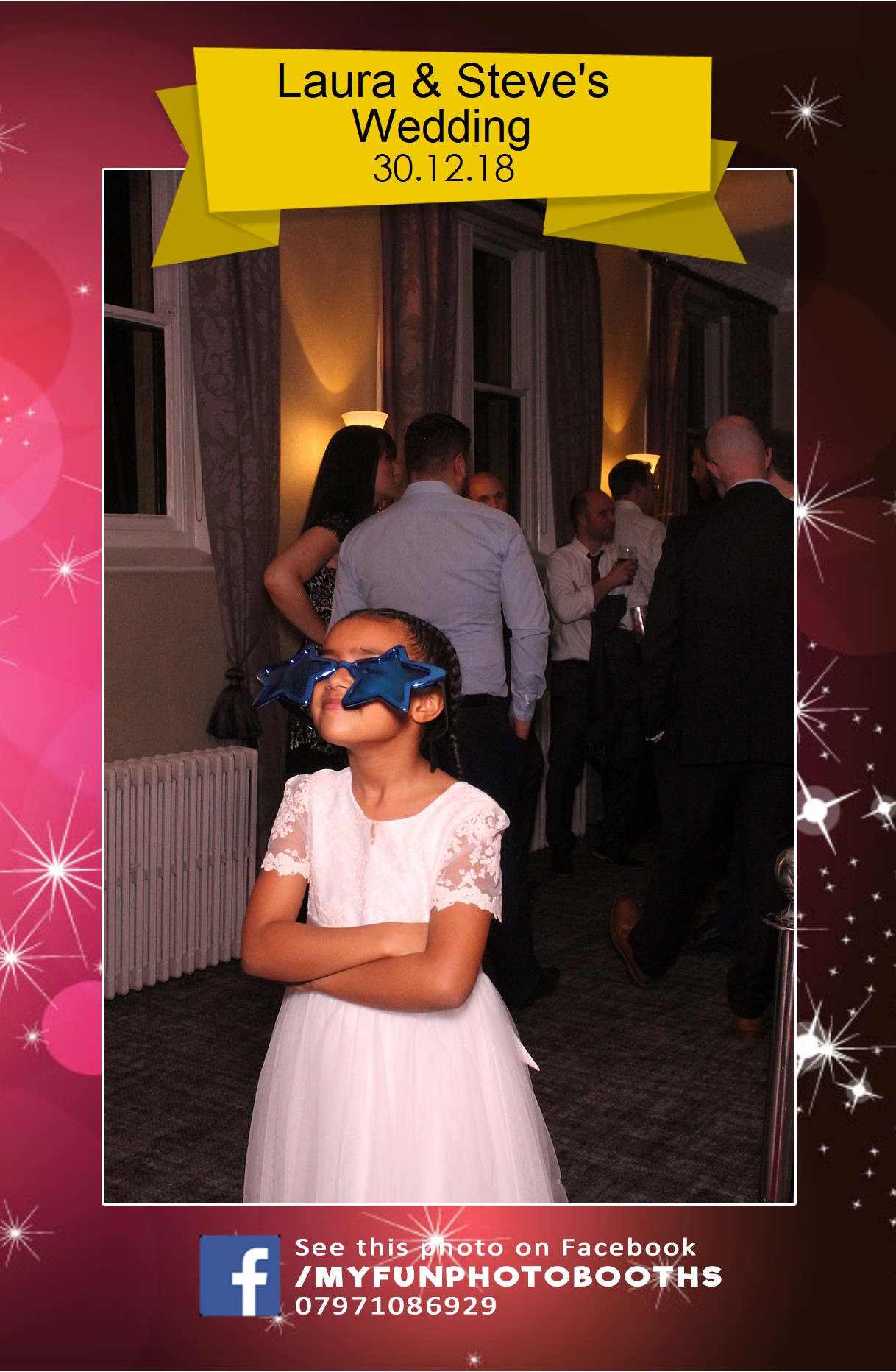Steve and Laura's Wedding 2018 | View more photos from the event at gallery.myfunphotobooth.com/u/My-Fun-Photo-Booth/Steve-and-Lauras-Wedding-2018